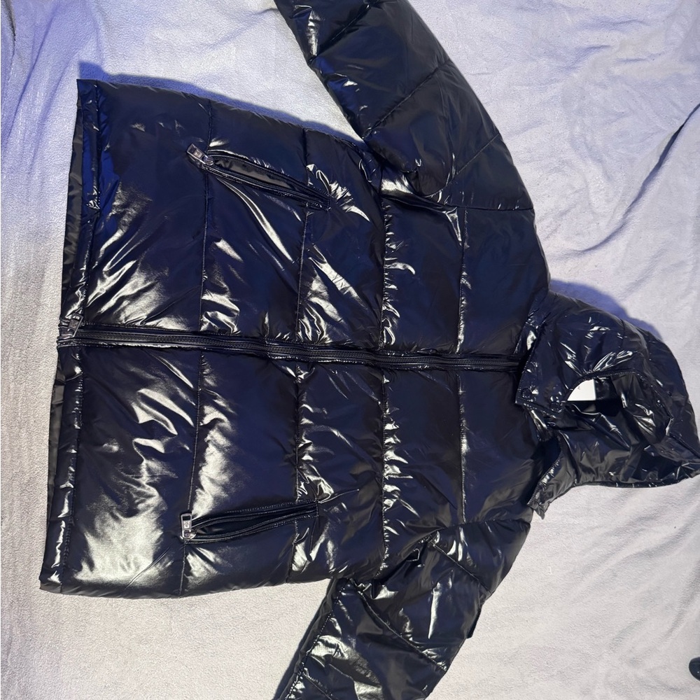 Black Moncler Puffer Jacket